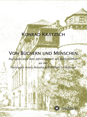 cover image of Von Büchern und Menschen